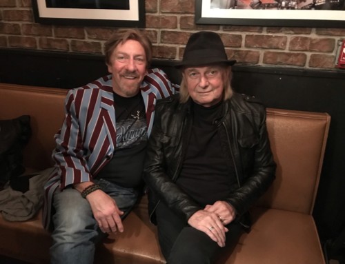 Alan White interview with Ken Dashow at The Iridium, NYC